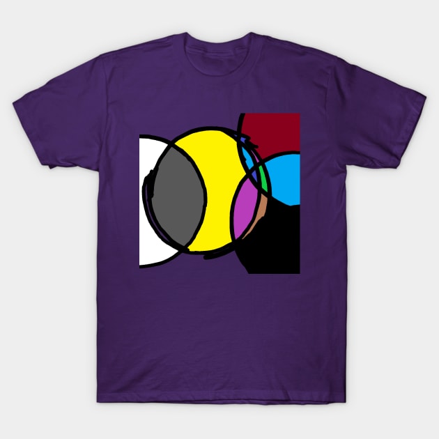 circle pattern, abstraction T-Shirt by zzzozzo